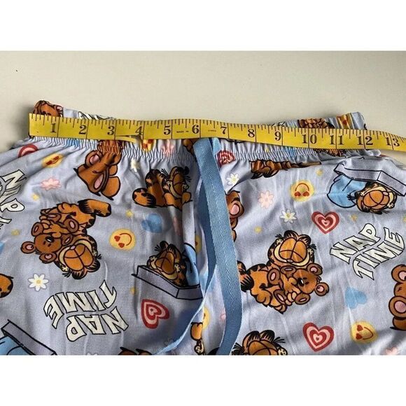 2 Pc Nickelodeon Garfield Nap Time PJ Pajama Set Women’s Sz S Soft Pants NEW - Picture 10 of 13